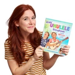 Kids' Ukulele Songbook By Emily Arrow -Ukulele Shop EmilyArrowwithBook1