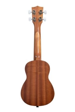 Satin Mahogany Soprano Ukulele With Hawaiian Islands & Tattoo -Ukulele Shop KA 15S H2 20 B