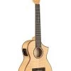 All Solid Flame Maple Cutaway Tenor Ukulele W/ EQ & Bag 1 All Solid Flame Maple Cutaway Tenor Ukulele W/ EQ & Bag -Ukulele Shop KA ASFM T CE W BAG 23 R