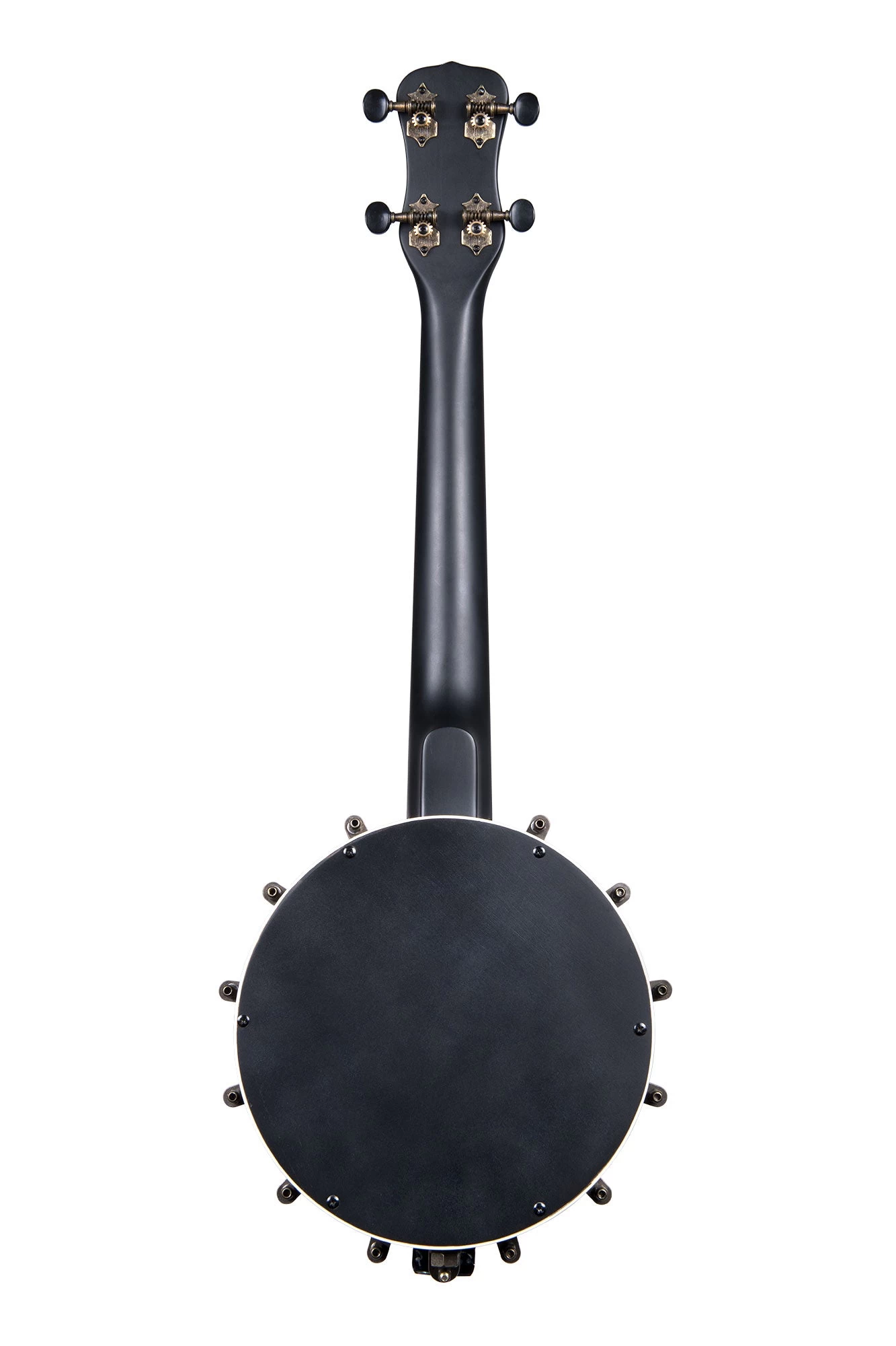 Black Maple Banjo Concert Ukulele With Bag 5 Black Maple Banjo Concert Ukulele With Bag - Image 3