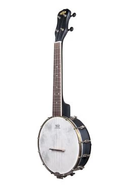 Black Maple Banjo Concert Ukulele With Bag 9 Black Maple Banjo Concert Ukulele With Bag -Ukulele Shop KA BNJ C 17 L