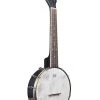 Black Maple Banjo Concert Ukulele With Bag 1 Black Maple Banjo Concert Ukulele With Bag -Ukulele Shop KA BNJ C 17 R