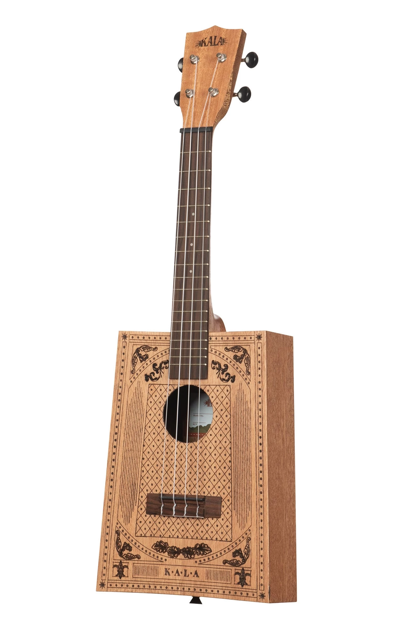Victorian Cigar Box Concert Ukulele 5 Victorian Cigar Box Concert Ukulele - Image 3