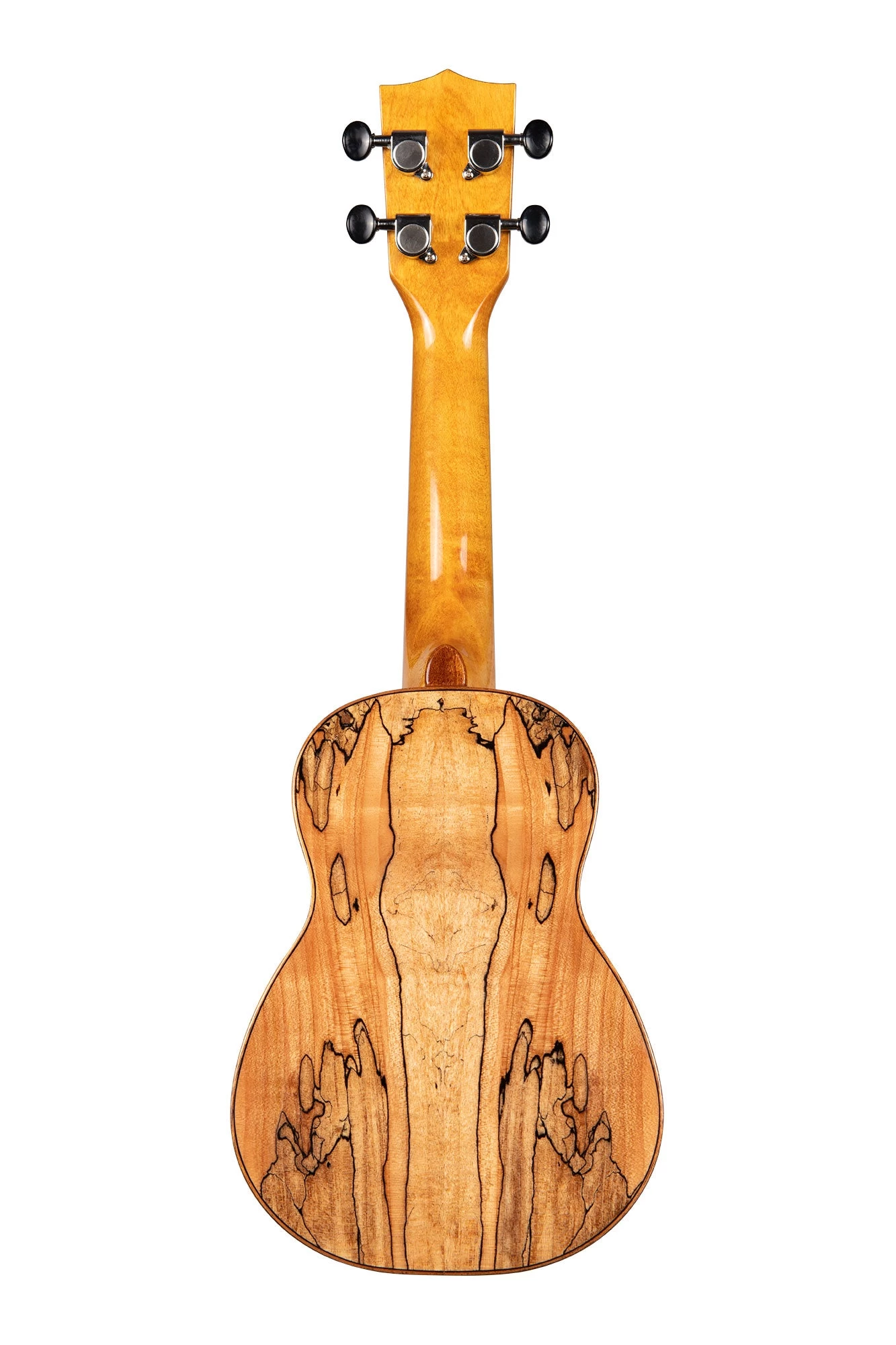 Solid Spruce Flame Maple Soprano 5 Solid Spruce Flame Maple Soprano - Image 3