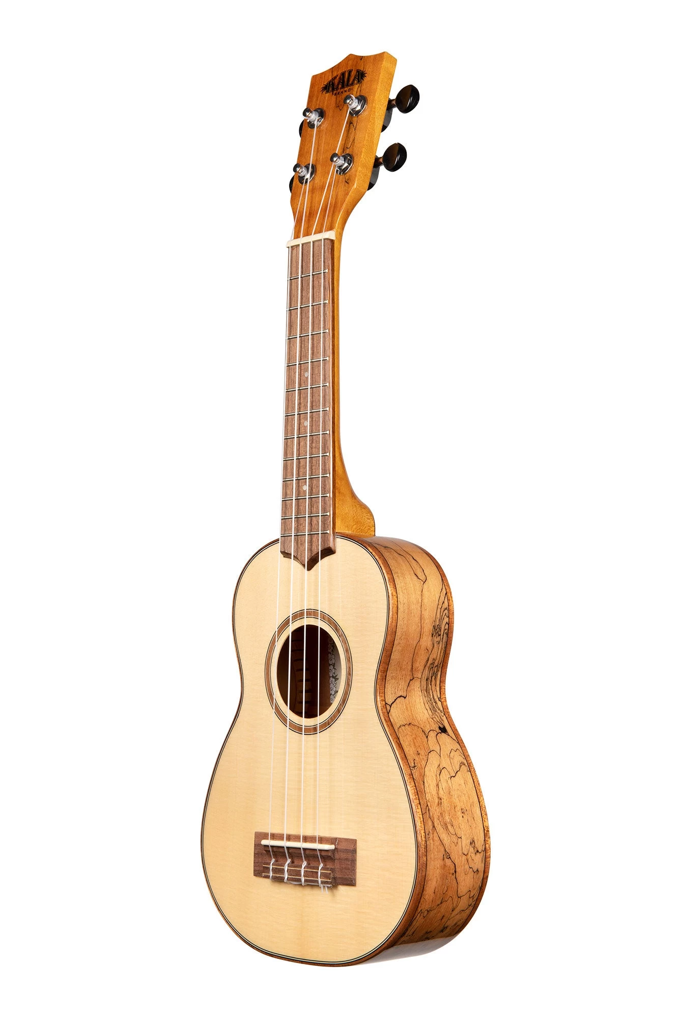 Solid Spruce Flame Maple Soprano 6 Solid Spruce Flame Maple Soprano - Image 4