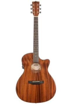 Solid Mahogany Thinline Steel Guitar -Ukulele Shop KA GTR MTS E 20 F