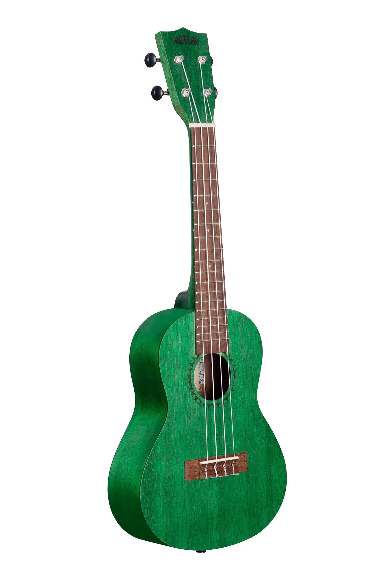 Fern Green Watercolor Meranti Concert Ukulele 3 Fern Green Watercolor Meranti Concert Ukulele