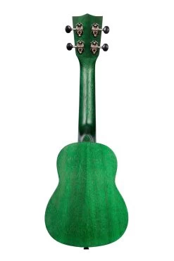 Fern Green Watercolor Meranti Soprano Ukulele -Ukulele Shop KA MRT GRN S 21 B
