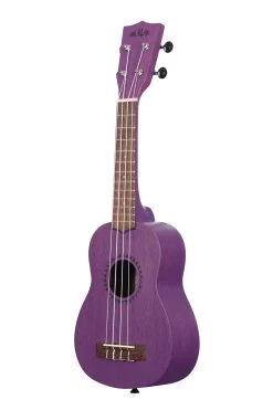 Royal Purple Watercolor Meranti Soprano Ukulele 9 Royal Purple Watercolor Meranti Soprano Ukulele -Ukulele Shop KA MRT PUR S 21 L