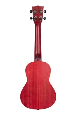 Adobe Red Watercolor Meranti Concert Ukulele 8 Adobe Red Watercolor Meranti Concert Ukulele -Ukulele Shop KA MRT RED C 21 B