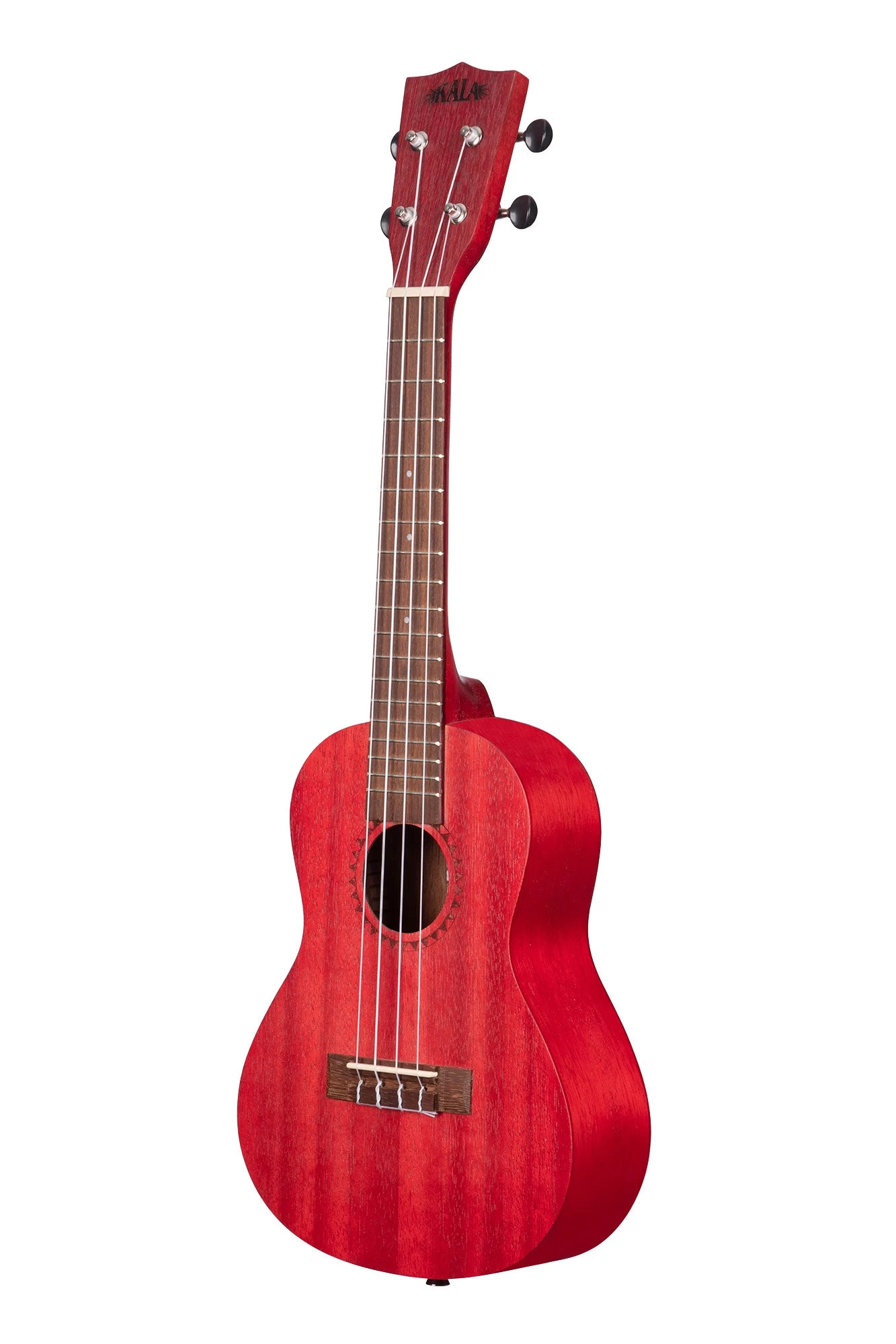 Adobe Red Watercolor Meranti Concert Ukulele 6 Adobe Red Watercolor Meranti Concert Ukulele - Image 4