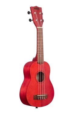 Adobe Red Watercolor Meranti Soprano Ukulele