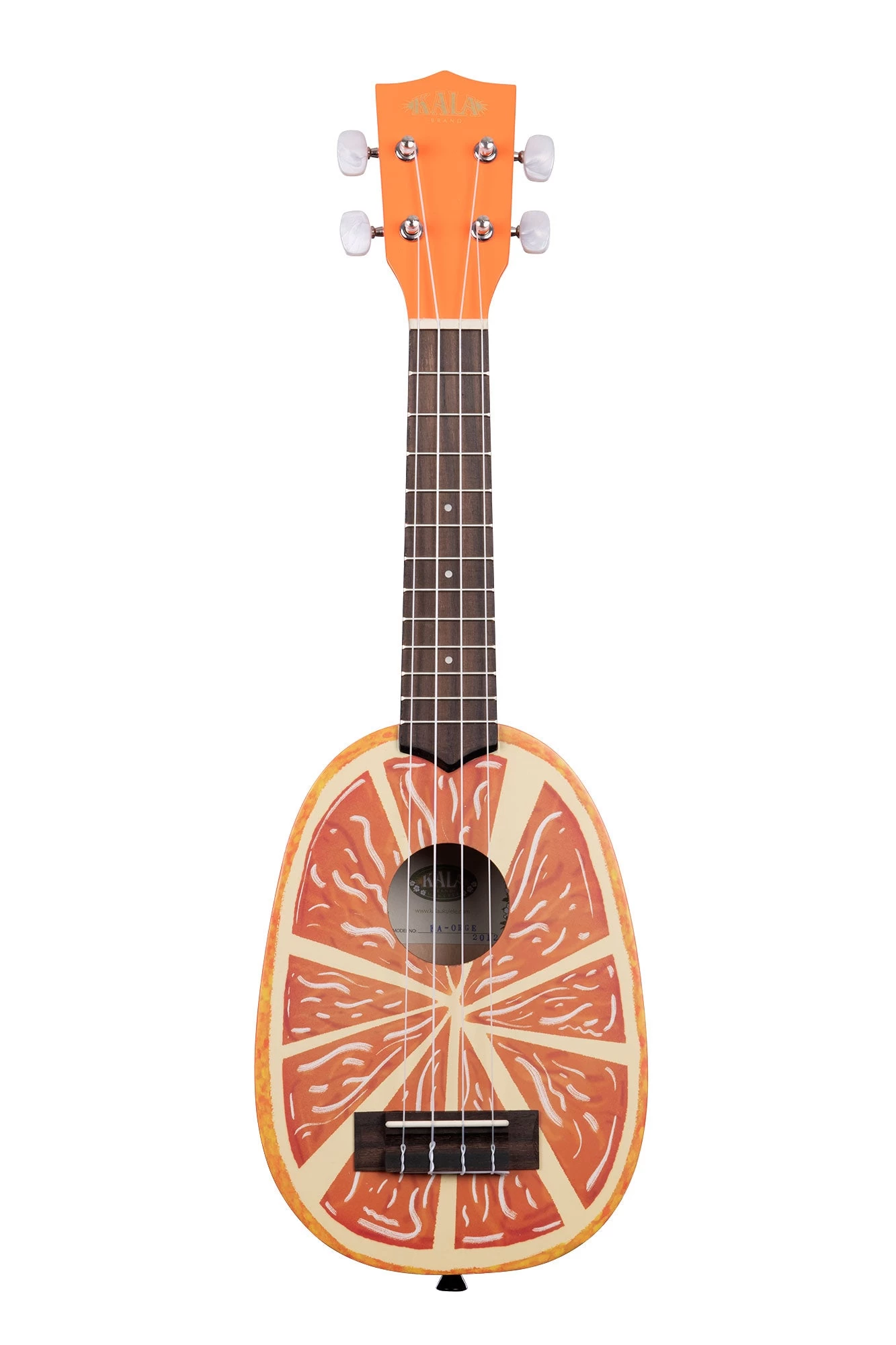 Orange Soprano Ukulele 4 Orange Soprano Ukulele - Image 2