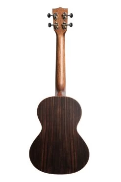 Solid Spruce Top Striped Ebony Tenor Ukulele 8 Solid Spruce Top Striped Ebony Tenor Ukulele -Ukulele Shop KA SSEBY T 18 B