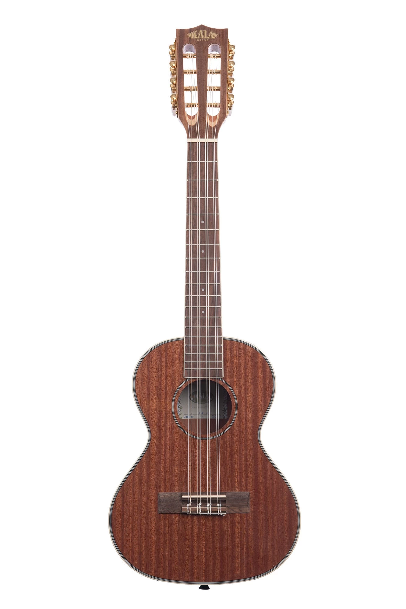 Gloss Mahogany 8-String Tenor Ukulele 4 Gloss Mahogany 8-String Tenor Ukulele - Image 2