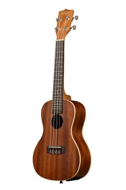 Satin Mahogany Concert Ukulele W/ EQ -Ukulele Shop KACE2006 22 L