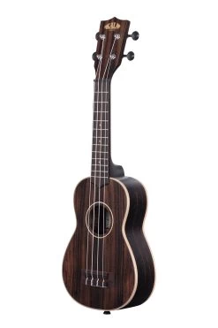 Striped Ebony Soprano Ukulele -Ukulele Shop KAEBYS2006 21 L