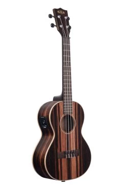 Striped Ebony Tenor Ukulele W/ EQ