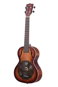 Resonator Brass Tenor Ukulele -Ukulele Shop KARESBRS2006 21 L
