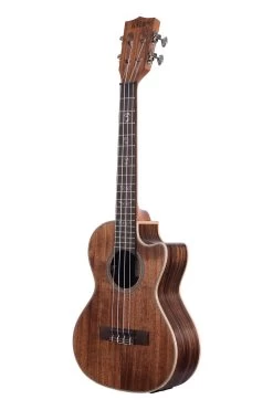 Solid Acacia Tenor Ukulele W/ Cutaway & EQ -Ukulele Shop KASATEC2006 21 L