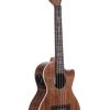Solid Acacia Tenor Ukulele W/ Cutaway & EQ -Ukulele Shop KASATEC2006 21 R