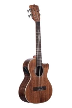 Solid Acacia Tenor Ukulele W/ Cutaway & EQ