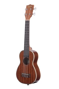 Gloss Mahogany Long Neck Soprano Ukulele -Ukulele Shop KASLNG2006 21 L