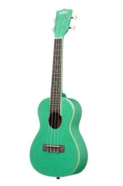 Gatsby Green Sparkle Concert Ukulele 9 Gatsby Green Sparkle Concert Ukulele -Ukulele Shop KASPRKGREEN2006 21 L