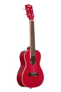 Ukulele Shop 17 Ritzy Red Sparkle Concert Ukulele