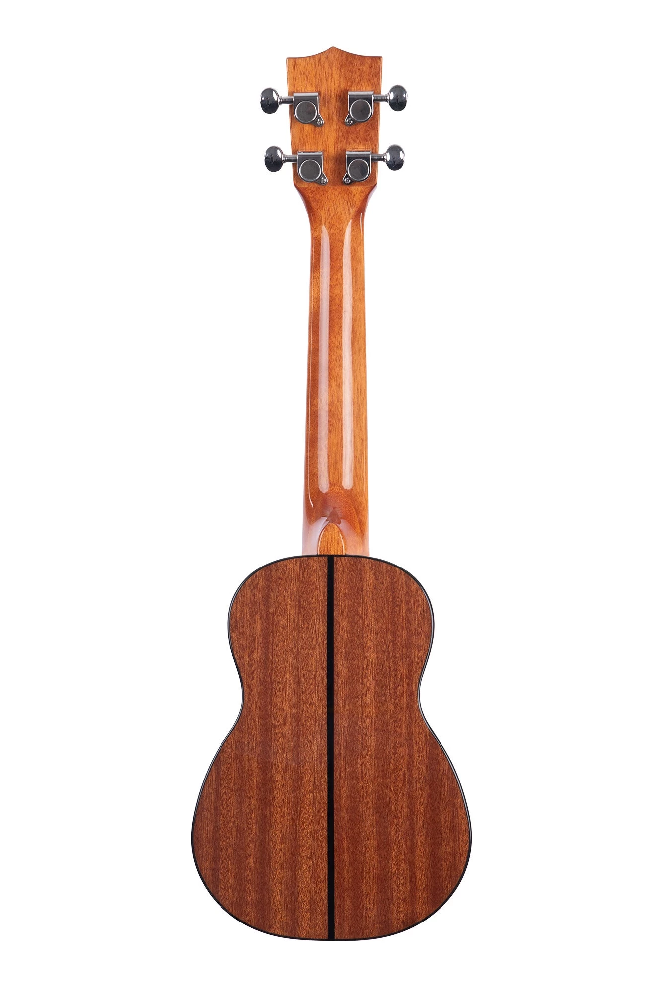Solid Spruce Top Mahogany Long Neck Soprano Ukulele 5 Solid Spruce Top Mahogany Long Neck Soprano Ukulele - Image 3