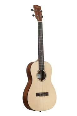 Solid Spruce Top Mahogany Travel Baritone Ukulele