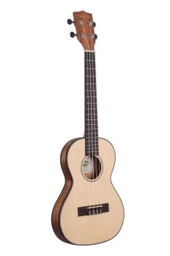 Solid Spruce Top Mahogany Travel Tenor Ukulele