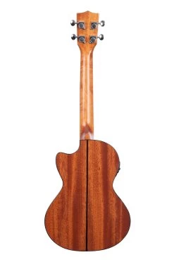 Solid Spruce Top Mahogany Tenor Ukulele W/ Cutaway & EQ -Ukulele Shop KASTGEC2006 21 B