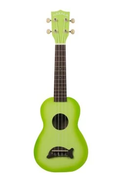Green Apple Burst Soprano Dolphin Ukulele 8 Green Apple Burst Soprano Dolphin Ukulele -Ukulele Shop MKSDGRNBURST2006 22 F