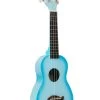 Light Blue Burst Soprano Dolphin Ukulele 2 Light Blue Burst Soprano Dolphin Ukulele -Ukulele Shop MKSDLBLBURST2006 22 R