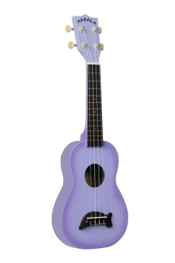 Purple Burst Soprano Dolphin Ukulele
