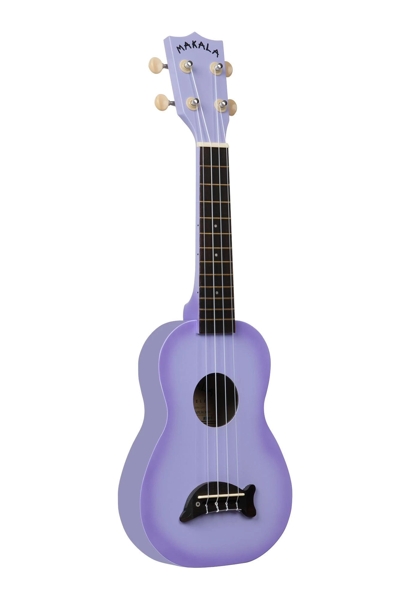 Purple Burst Soprano Dolphin Ukulele 3 Purple Burst Soprano Dolphin Ukulele