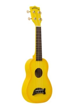 Yellow Burst Soprano Dolphin Ukulele
