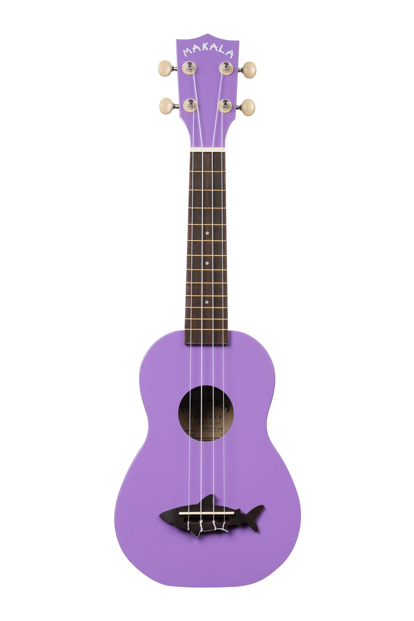Sea Urchin Purple Soprano Shark Ukulele 4 Sea Urchin Purple Soprano Shark Ukulele - Image 2