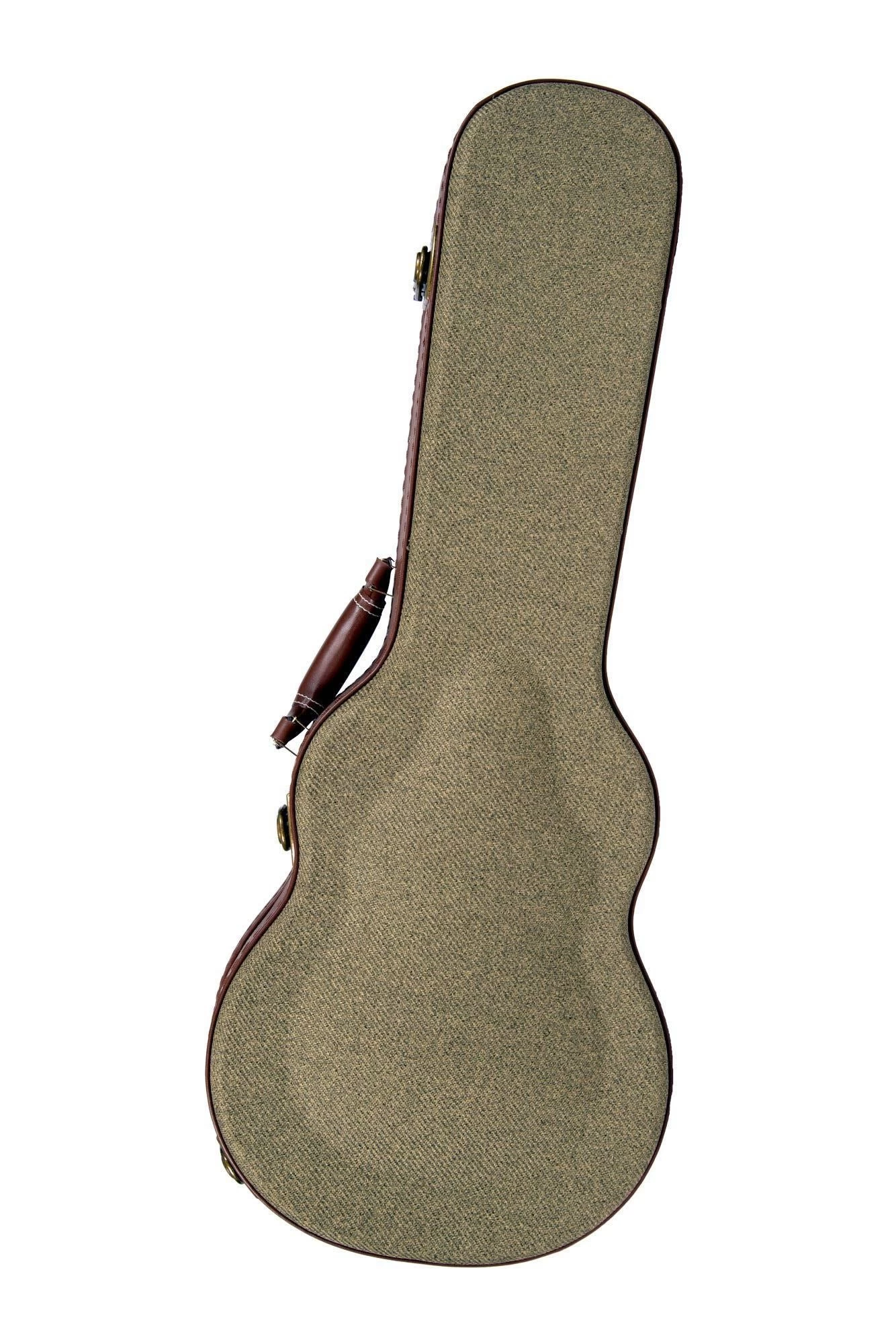 Olive Tweed Archtop Ukulele Hardcase 4 Olive Tweed Archtop Ukulele Hardcase - Image 2