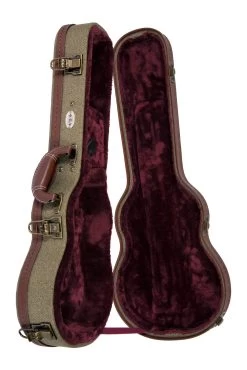 Olive Tweed Archtop Ukulele Hardcase