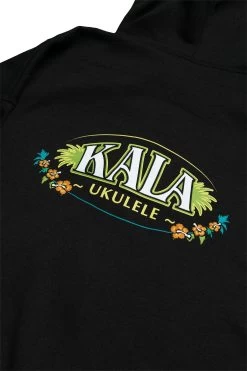 Kala Surf Logo Hoodie Sweatshirt -Ukulele Shop SS H SURF BLK Background 23 3