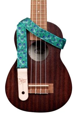 California Handmade Ukulele Straps -Ukulele Shop STP PEACOCK a5b943cc 02b2 4ec9 9ba2 a12d37fe202c