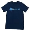 Kala Metropolitan Skyline T-Shirt -Ukulele Shop TS SOUVENIR NAVY M 1