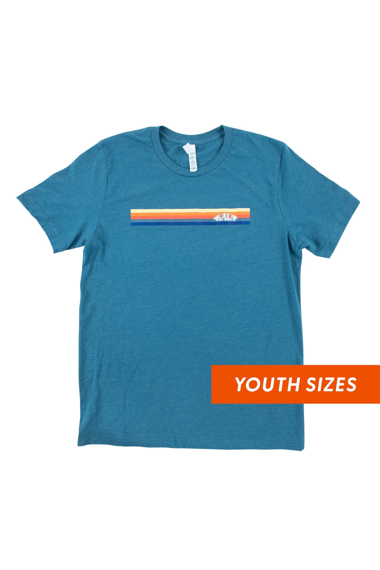 Youth Kala Blue Sunset Stripe T-Shirt 3 Youth Kala Blue Sunset Stripe T-Shirt