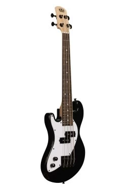 Solid Body 4-String Jet Black Fretted U•BASS® Left Handed