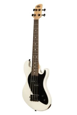 Solid Body 4-String Sweet Cream Fretted U•BASS® -Ukulele Shop UBASS SB CR FS 23 L