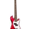 Solid Body 4-String Candy Apple Red Fretted U•BASS® -Ukulele Shop UBASS SB RD FS 23 R