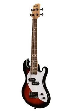 Solid Body 4-String Tobacco Burst Fretted U•BASS® -Ukulele Shop UBASS SB TB FS 23 L