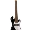 Solid Body 5-String Jet Black Fretless U•BASS® -Ukulele Shop UBASS SB5 BK FL 23 R